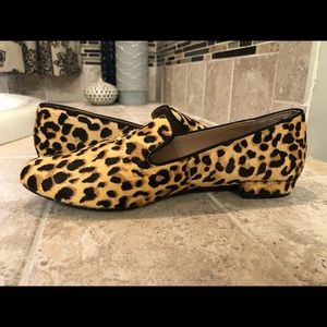 Steve Madden leopard loafers sz 8.5